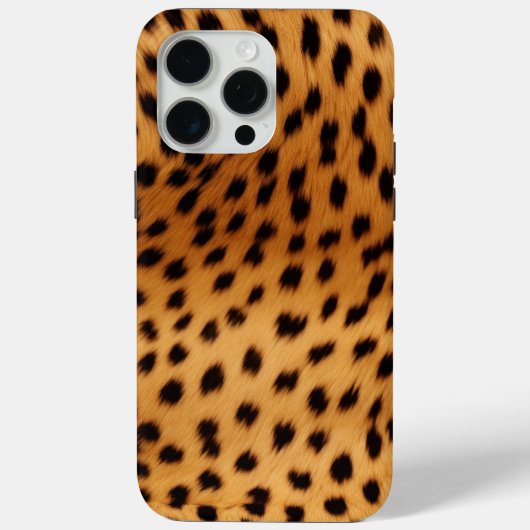 Cheetah Animal Fur Case-Mate iPhone Case (Achterkant)