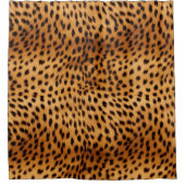 Cheetah Animal Fur Douchegordijn (Voorkant)