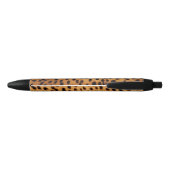Cheetah Animal Fur Zwarte Inkt Pen (Achterkant)
