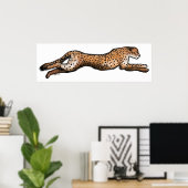 Cheetah Art Poster (Thuiskantoor)