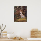 Cheetah assis Fière Poster / Imprimer (Cuisine)