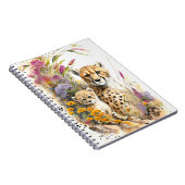 Cheetah Baby and Mom School Office Carnet Cadeau (Côté Droit)