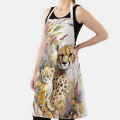 Cheetah Baby en mam Schort (Insitu)