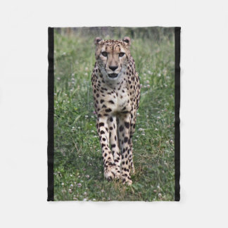 Cheetah blanket fleece deken