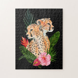 Cheetah Bouquet Legpuzzel