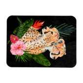 Cheetah Bouquet Magneet (Horizontaal)