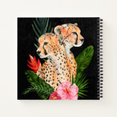 Cheetah Bouquet Notitieboek (Achterkant)