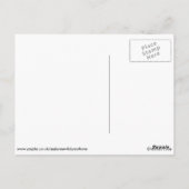 Cheetah Briefkaart (Achterkant)