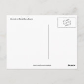 cheetah briefkaart (Achterkant)