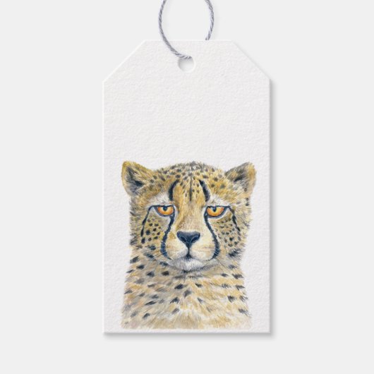 Cheetah Cadeaulabel (Voorkant)