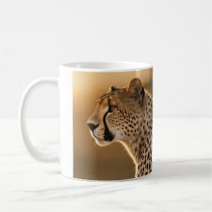 Cheetah café tasse animal africain faune gros chat