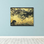 Cheetah Canvas Afdruk (Insitu (Houten vloer))