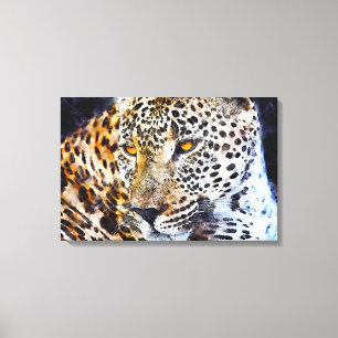 Cheetah Canvas Afdruk