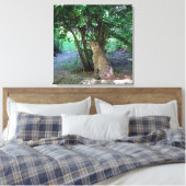 Cheetah Canvas Afdruk (Insitu (Slaapkamer))