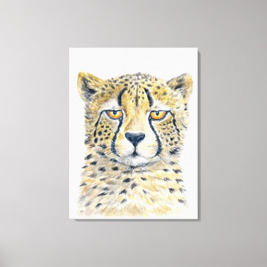 Cheetah Canvas Afdruk (Voorkant)