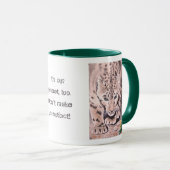 Cheetah "C'est ma planète aussi" Mug (Devant droit)