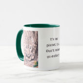 Cheetah "C'est ma planète aussi" Mug (Devant gauche)