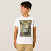 Cheetah Cub 2 T-shirt (Voorkant volledig)