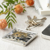 Cheetah Cub Sleutelhanger (Zijkant)