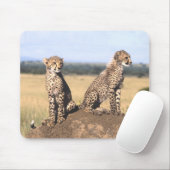 Cheetah Cubs Mousepad Muismat (Met muis)