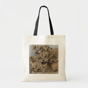 Cheetah Cubs spelen Tote Bag