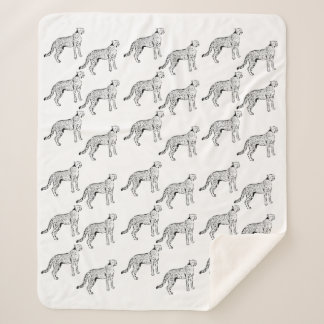 Cheetah Design Deken