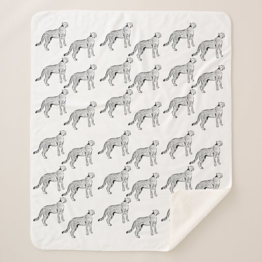 Cheetah Design Deken (Voorkant)