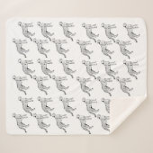 Cheetah Design Deken (Voorkant (horizontaal))