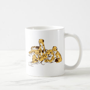 Cheetah Family Koffiemok