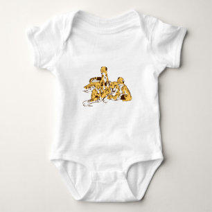 Cheetah Family Romper