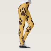 Cheetah Footprint Leggings – “Run Wild in Style” (Droite)