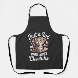 Cheetah Funny Quote Schort