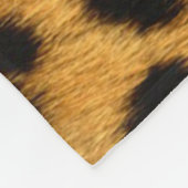 Cheetah Fur Pattern Fleece Blanket (Hoek)