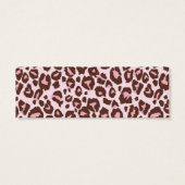 Cheetah Girl Skinny Carte cadeau rose B (Dos)