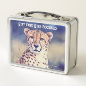 Cheetah Grace Lunch Box – Aangepast geschenk (Achterkant)