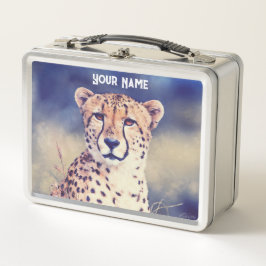 Cheetah Grace Lunch Box – Aangepast geschenk
