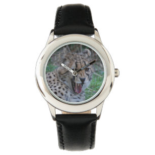 Cheetah Growl Horloge