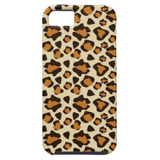 Cheetah huidpatroon Case-Mate iPhone case (Achterkant)
