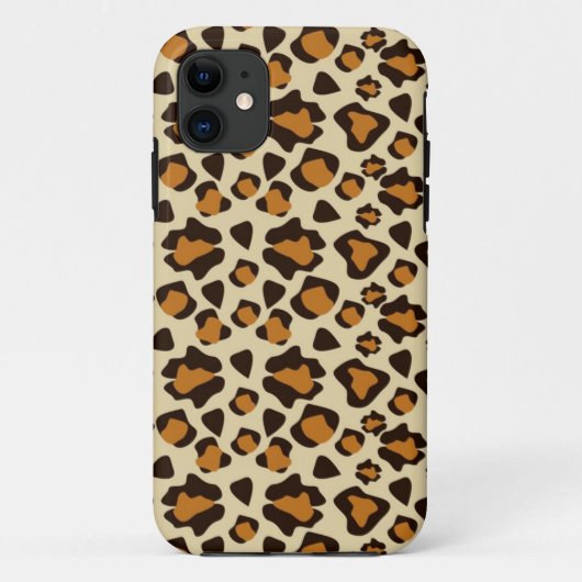 Cheetah huidpatroon Case-Mate iPhone case (Achterkant)