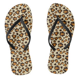 Cheetah huidpatroon teenslippers