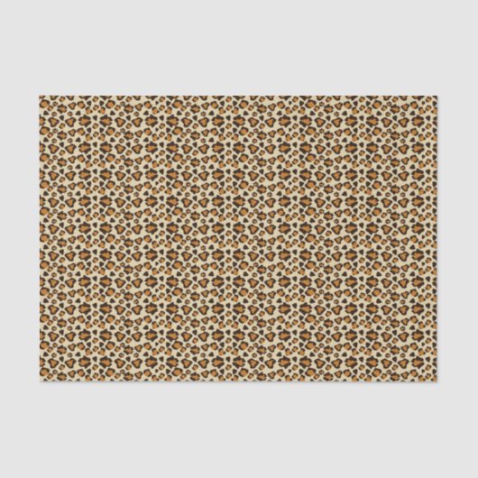 Cheetah huidpatroon tissuepapier (Voorkant)