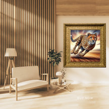 Cheetah in volle sprint