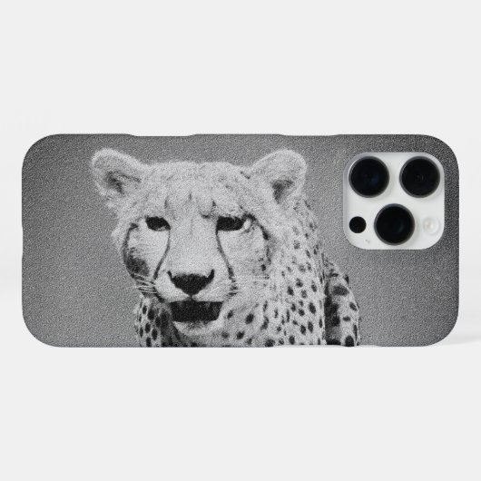 Cheetah iPhone Hoesje (Achterkant horizontaal)