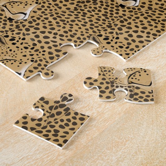 Cheetah Jigsaw Puzzle (Côté)