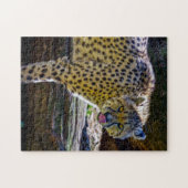 Cheetah Jigzaag Puzzle Legpuzzel (Horizontaal)