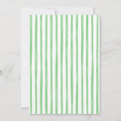 Cheetah jongen savanne verjaardag kaart (Achterkant)