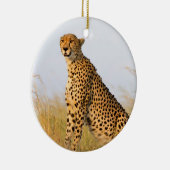 Cheetah Keramisch Ornament (Rechts)