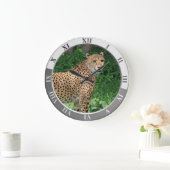 Cheetah Large Clock Grote Klok (Huis)