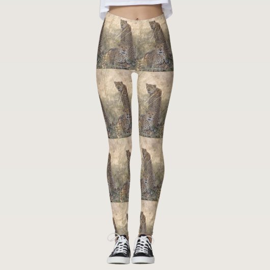 Cheetah Leggings (Devant)
