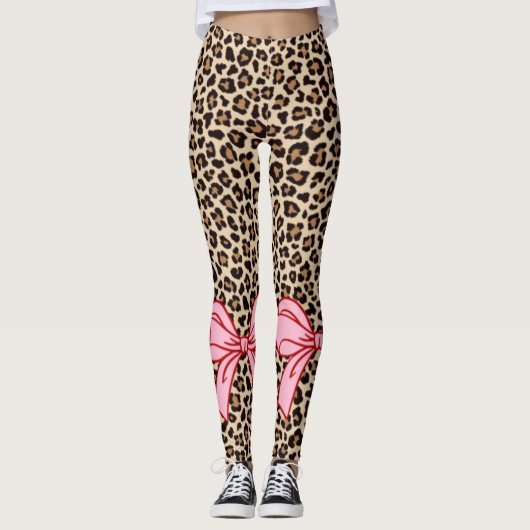 Cheetah Leggins | Classic Brown Leggings (Voorkant)